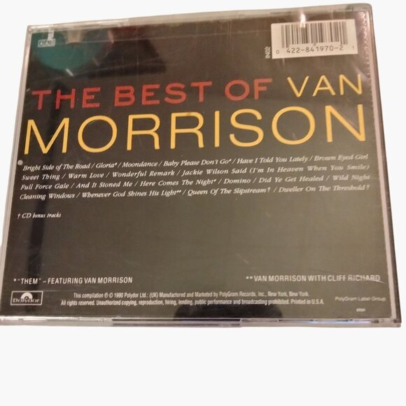 The Best Of Van Morrison CD Album - Picture 3 of 3
